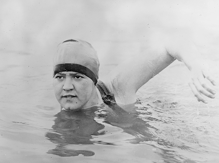 Gertrude Caroline Ederle Became The First Woman To Swim Across The English Channel (1926)